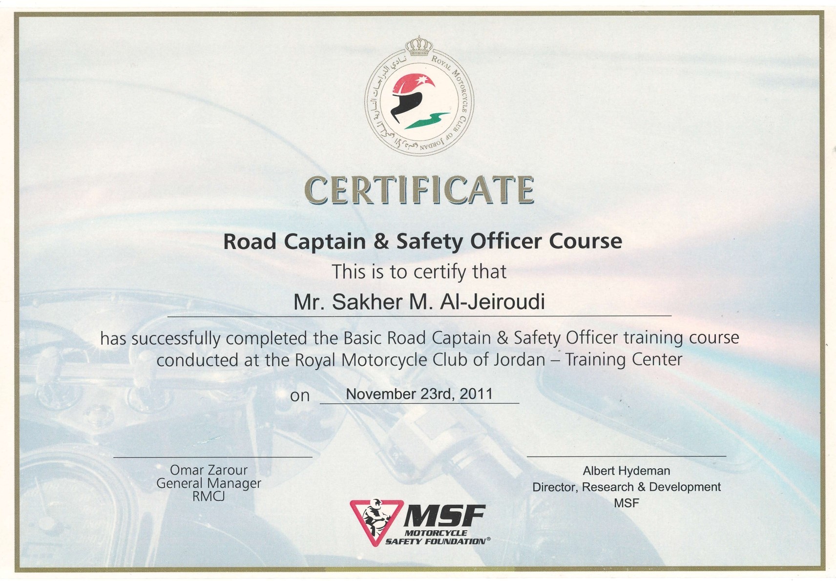 Mr. Sakher RMC P-M04